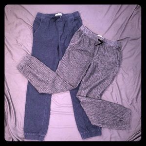 Joggers Boys Size L Old Navy 2 pairs